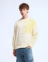 Flying Machine Oversized Fit Printed Sweatshirt