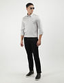 Tommy Hilfiger Sateen Solid Slim Fit Shirt
