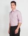 Arrow Manhattan Slim Fit Microcheck Shirt