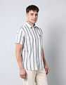 U.S. Polo Assn. Denim Co. Vertical Striped Regular Fit Shirt