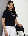 Tommy Hilfiger Sustainable Flag Script Polo Shirt