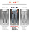 Flying Machine Mankle Relaxed Tapered Fit Style Denim Jeans