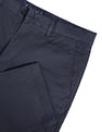 Tommy Hilfiger Men Navy Micro Check Denton Straight Fit Casual Trousers
