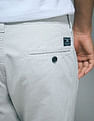 Flying Machine Slash Slim Tapered Fit Solid Trousers