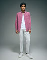 Flying Machine Slash Slim Tapered Fit Solid Trousers
