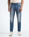 Flying Machine Slash Slim Tapered Fit Stone Wash Jeans