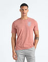 Flying Machine Typographic Print Cotton T-Shirt