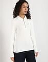 Tommy Hilfiger Solid Slim-Fit Cotton Polo T-Shirt