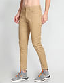 Flying Machine Twill Solid Trousers