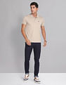 AD by Arvind Wrinkle Resistant Quick Dry Smart Polo Shirt