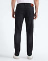 Flying Machine Mid Rise Slash Slim Tapered Jeans