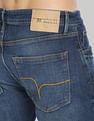 Flying Machine Slash Slim Tapered Fit Stone Wash Jeans