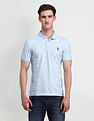 U.S. Polo Assn. Denim Co. Muscle Fit Printed Polo Shirt