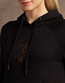 U.S. Polo Assn. Women Embroidered Logo Hooded Sweatshirt