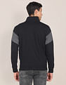 U.S. Polo Assn. High Neck Zip Up Colour Block Sweatshirt