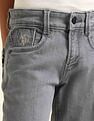 U.S. Polo Assn. Kids Boys Relaxed Fit Grey Jeans