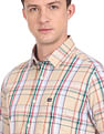 Arrow Sports Tartan Check Manhattan Slim Fit Shirt