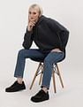 Calvin Klein Monologo Regular Hood Sweatshirt