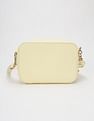 Tommy Hilfiger Solid Yellow Pu Sling Bag