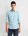 Arrow Sport Tartan Checked Cotton Shirt