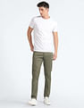 Flying Machine Solid Twill Trousers
