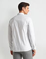 Arrow Manhattan Slim Fit Dobby All-Over Shirt