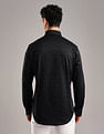 Tommy Hilfiger Checked Regular Fit Plain Woven Shirt
