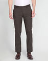 Arrow Hudson Tailored Fit Dobby Trousers