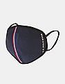U.S. Polo Assn. Unisex Adults Blue Triple Layer Anti Pollution Outdoor Reusable Airmesh Face Masks - Pack Of 2