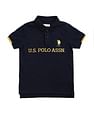 U.S. Polo Assn. Kids Boys Logo Printed Polo Shirt