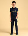 U.S. Polo Assn. Kids Boys Logo Printed Polo Shirt
