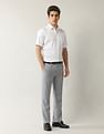 Arrow Vertical Striped Liberty Classic Fit Shirt