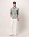 U.S. Polo Assn. Denim Co. Floral Printed Regular Fit Shirt