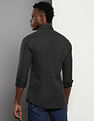 Calvin Klein Brand Print Poplin Shirt
