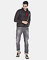 U.S. Polo Assn. Stand Collar Quilted Jacket With Pouch
