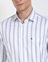 Tommy Hilfiger Striped Regular-Fit Cotton Shirt