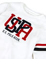 U.S. Polo Assn. Kids Boys Brand Appliqued Pure Cotton Sweatshirt