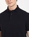 Tommy Hilfiger Solid Regular-Fit Cotton Polo Shirt