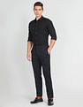 Arrow Newyork Mid Rise Dobby Trousers