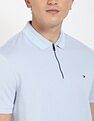 Tommy Hilfiger Solid Regular-Fit Cotton Polo Shirt