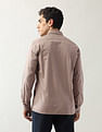 Arrow Newyork Textured Manhattan Slim Fit Shirt