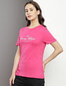 Tommy Hilfiger Brand Print Slim T-Shirt