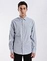 Calvin Klein Jeans Solid Regular Fit Oxford Woven Shirt