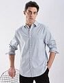 Calvin Klein Jeans Solid Regular Fit Oxford Woven Shirt