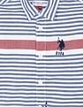 U.S. Polo Assn. Kids Boys Iconic Horizontal Stripe Shirt