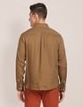 U.S. Polo Assn. Pure Linen Solid Shirt