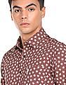 U.S. Polo Assn. Spread Collar Printed Casual Shirt