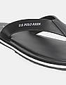 U.S. Polo Assn. V-Strap Brand Print Aldan Flip Flops