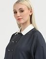 Tommy Hilfiger Relaxed Fit Silk Shirt
