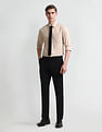 Arrow Mid Rise Slim Fit Trousers